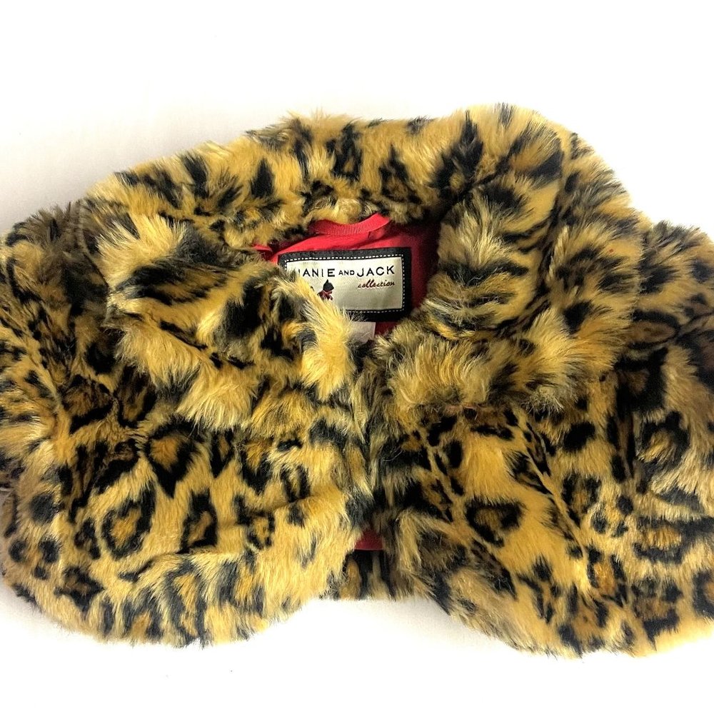New Janie and Jack Cheetah Shrug sz 12m-24m